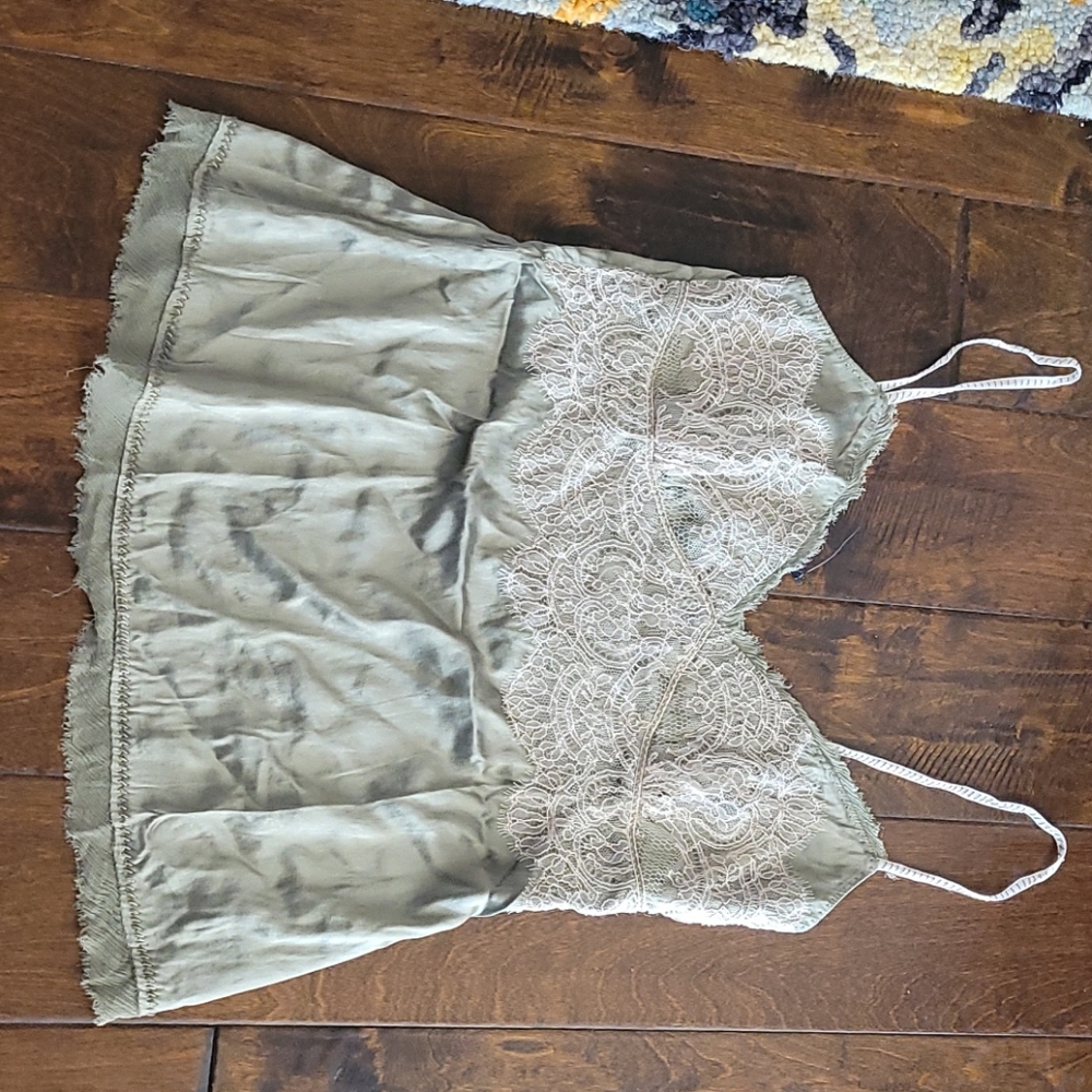 Silk and lace camisole  Elie Tahari